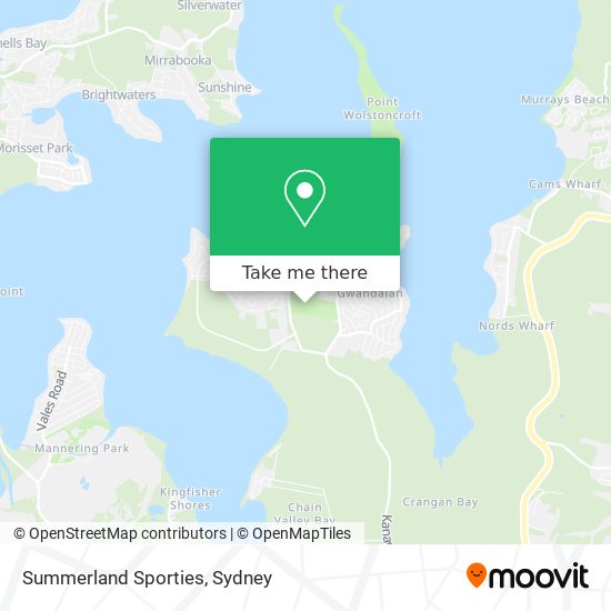 Summerland Sporties map