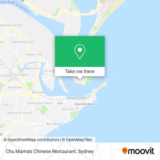 Chu Mama's Chinese Restaurant map