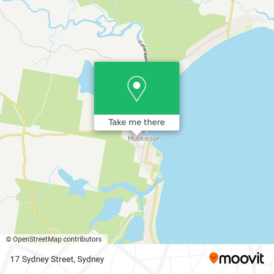 17 Sydney Street map