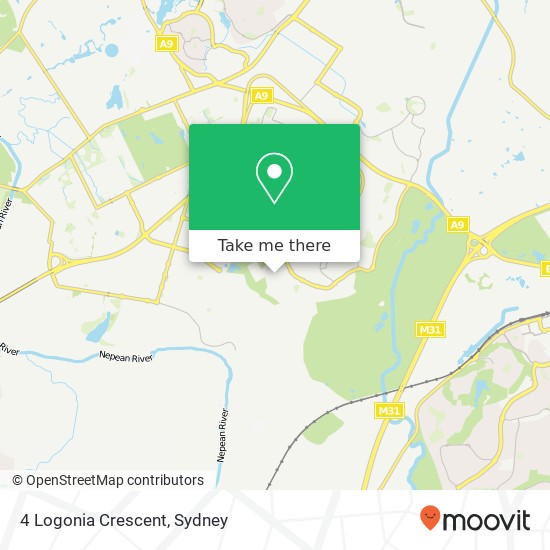 4 Logonia Crescent map