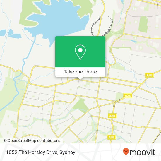 1052 The Horsley Drive map