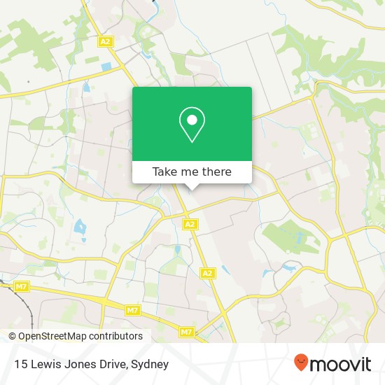 15 Lewis Jones Drive map