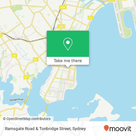 Ramsgate Road & Tonbridge Street map