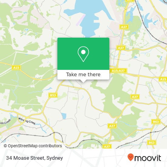 34 Moase Street map