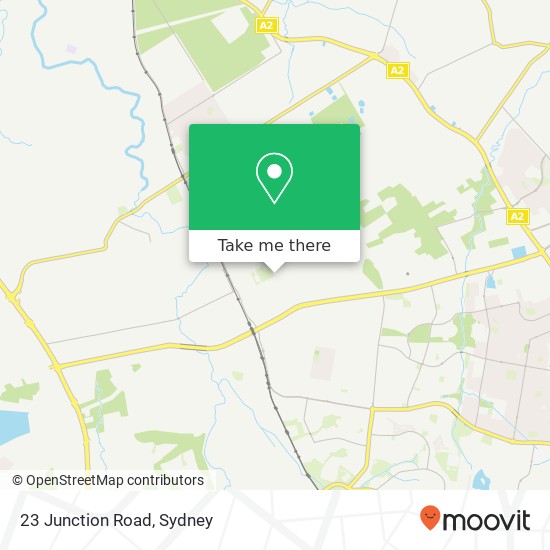 23 Junction Road map