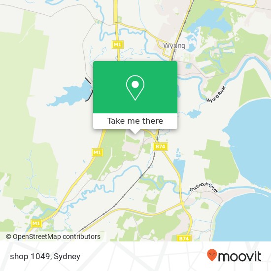 shop 1049 map