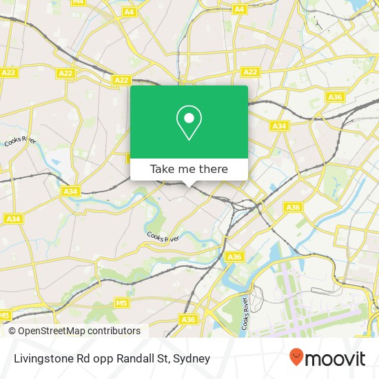 Livingstone Rd opp Randall St map