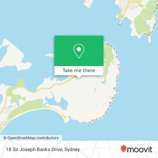 18 Sir Joseph Banks Drive map