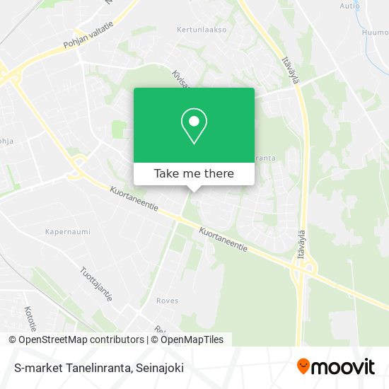 S-market Tanelinranta map