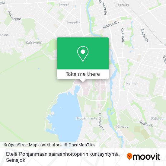 Etelä-Pohjanmaan sairaanhoitopiirin kuntayhtymä map