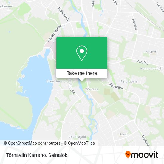 Törnävän Kartano map