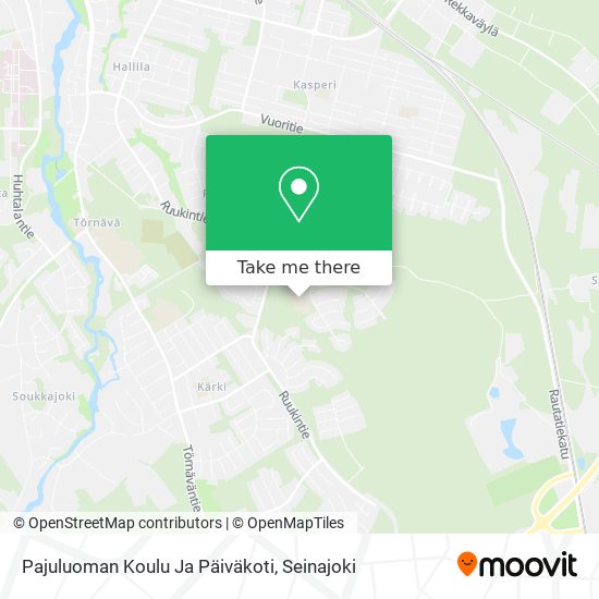 Pajuluoman Koulu Ja Päiväkoti map