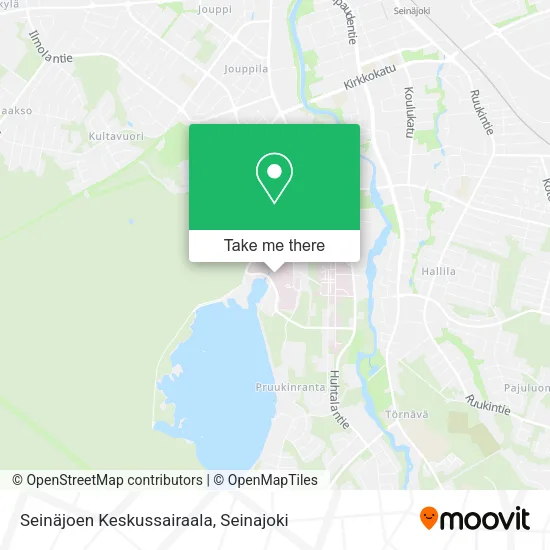 Seinäjoen Keskussairaala map