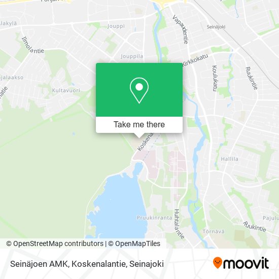 Seinäjoen AMK, Koskenalantie map