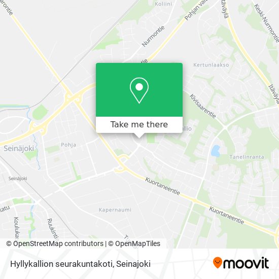 Hyllykallion seurakuntakoti map