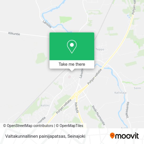 Valtakunnallinen painijapatsas map