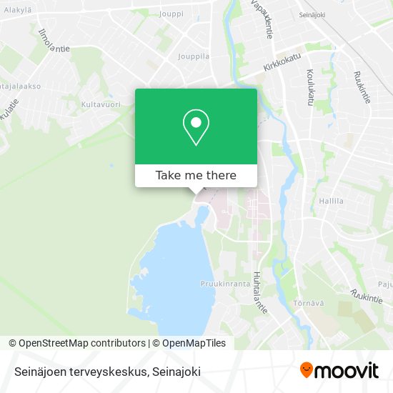 Seinäjoen terveyskeskus map