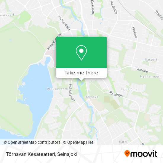 Törnävän Kesäteatteri map