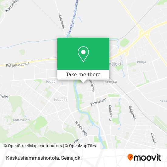 Keskushammashoitola map