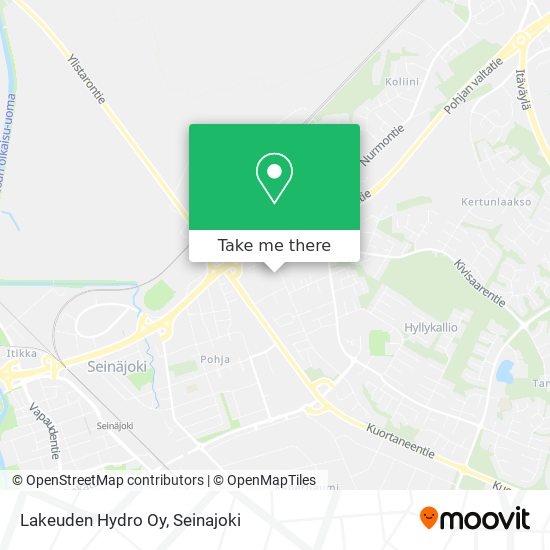 Lakeuden Hydro Oy map
