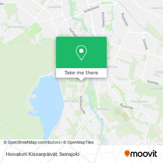 Hoivakoti Kissanpäivät map