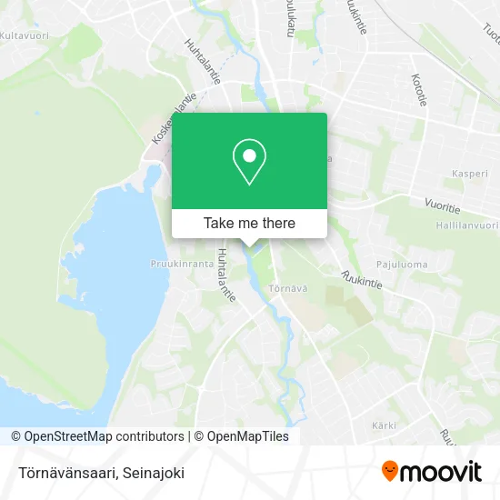 Törnävänsaari map