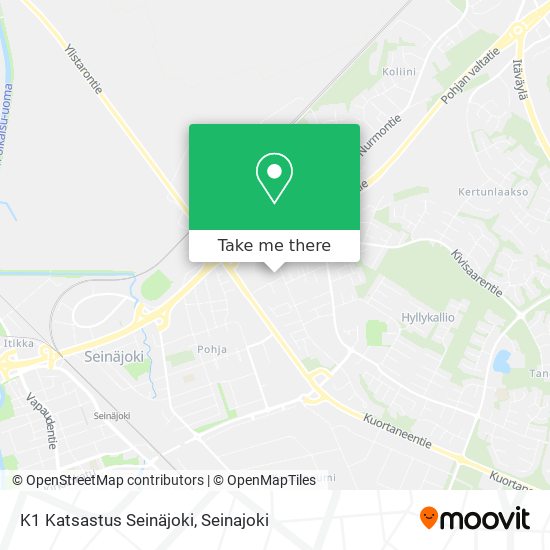 K1 Katsastus Seinäjoki map