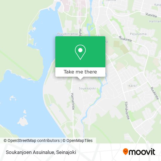 Soukanjoen Asuinalue map