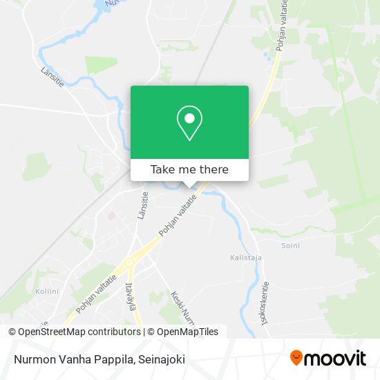 Nurmon Vanha Pappila map