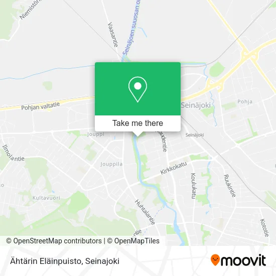 Ähtärin Eläinpuisto map