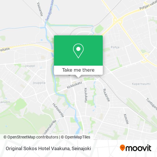 Original Sokos Hotel Vaakuna map