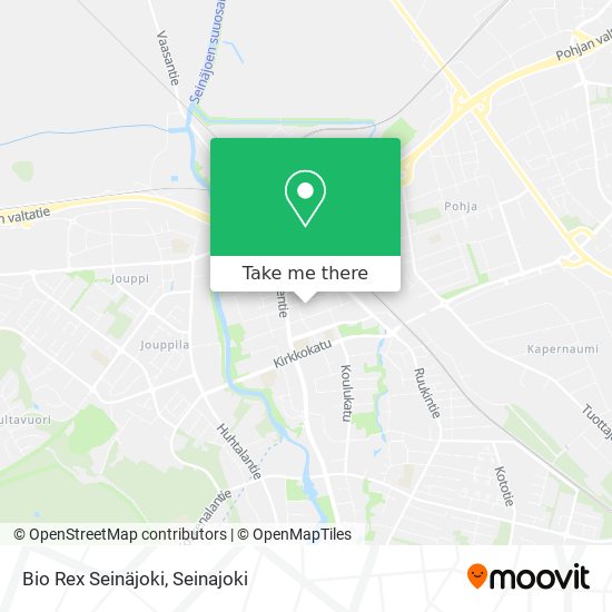 Bio Rex Seinäjoki map