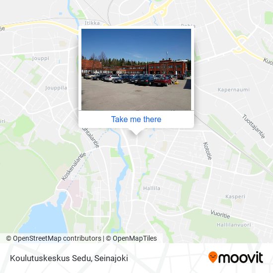 Koulutuskeskus Sedu map