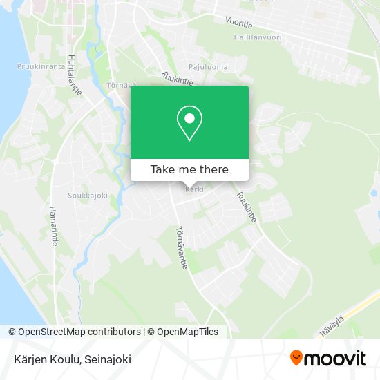 Kärjen Koulu map