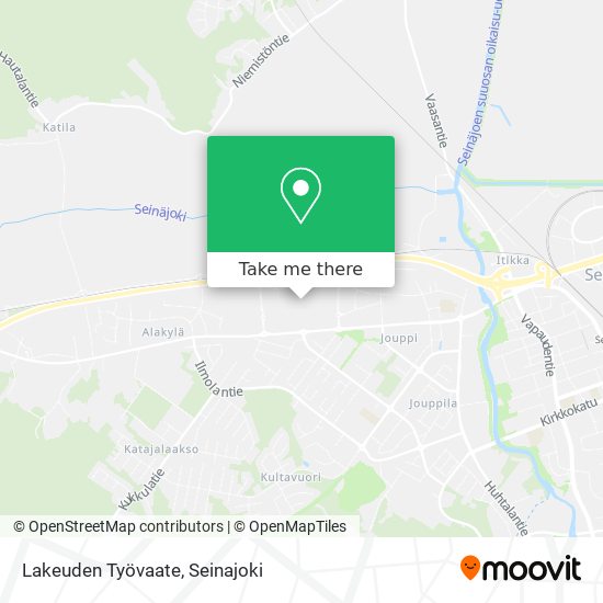 Lakeuden Työvaate map