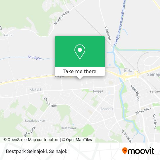 Bestpark Seinäjoki map