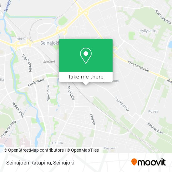 Seinäjoen Ratapiha map