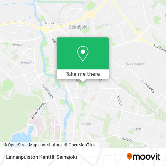 Linnanpuiston Kenttä map
