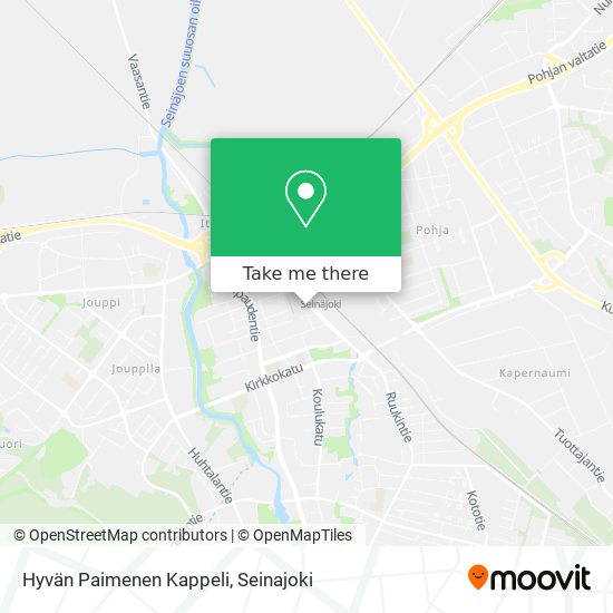 Hyvän Paimenen Kappeli map