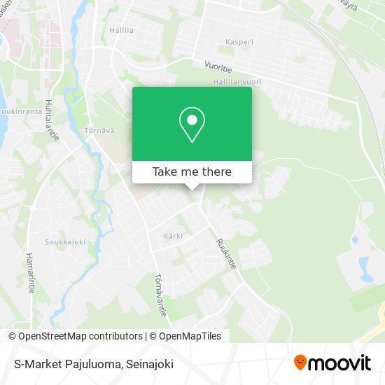 S-Market Pajuluoma map