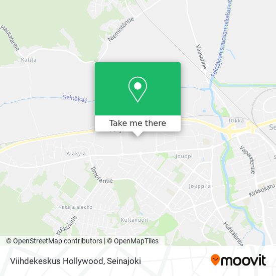 Viihdekeskus Hollywood map