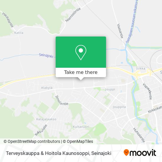 Terveyskauppa & Hoitola Kaunosoppi map