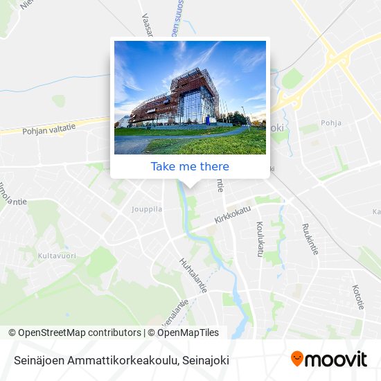 Seinäjoen Ammattikorkeakoulu map