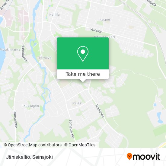Jäniskallio map