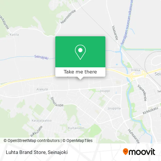 Luhta Brand Store map