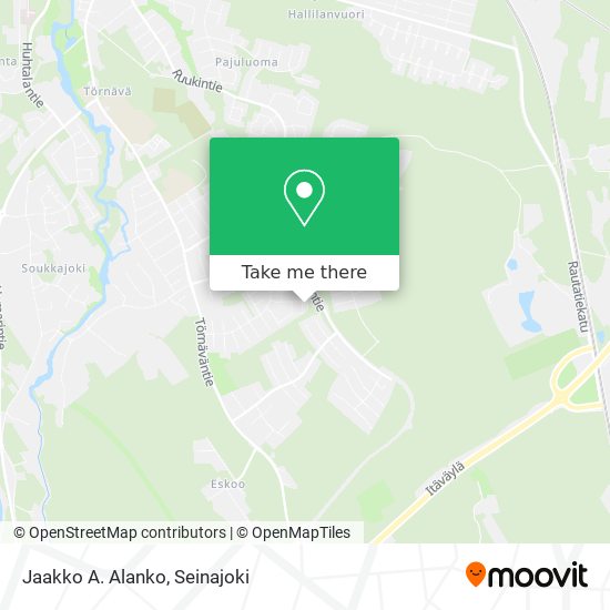 Jaakko A. Alanko map