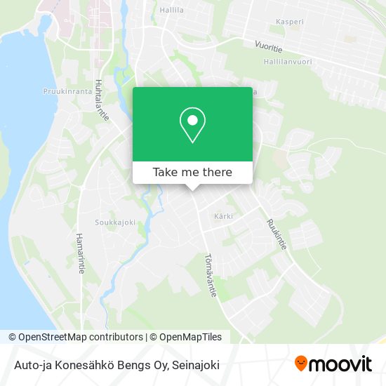 Auto-ja Konesähkö Bengs Oy map