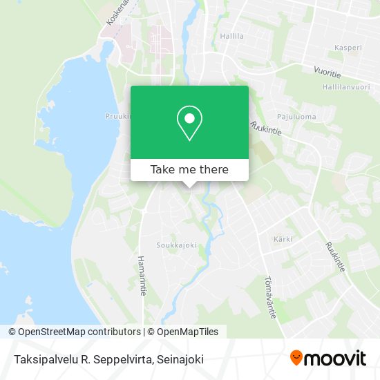 Taksipalvelu R. Seppelvirta map