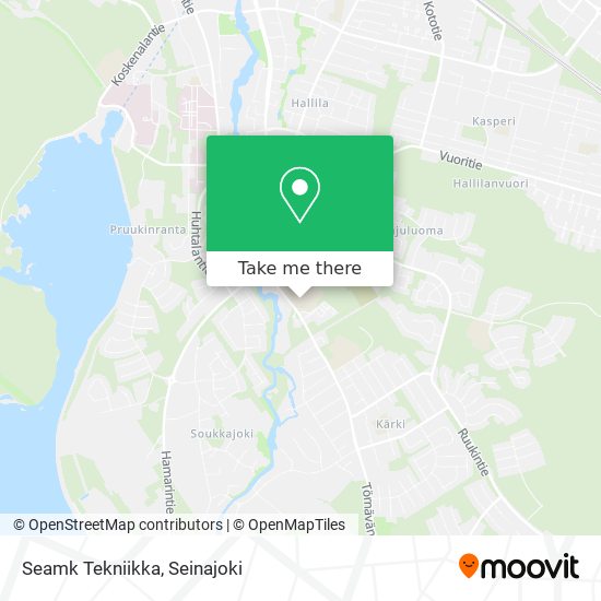 Seamk Tekniikka map