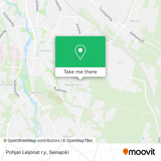 Pohjan Leijonat r.y. map